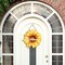 12" Sunflower Welcome Wood Door Hanger – Large Wooden Flower Sign for Summer Front Door, Porch, or Home Wall Decor
